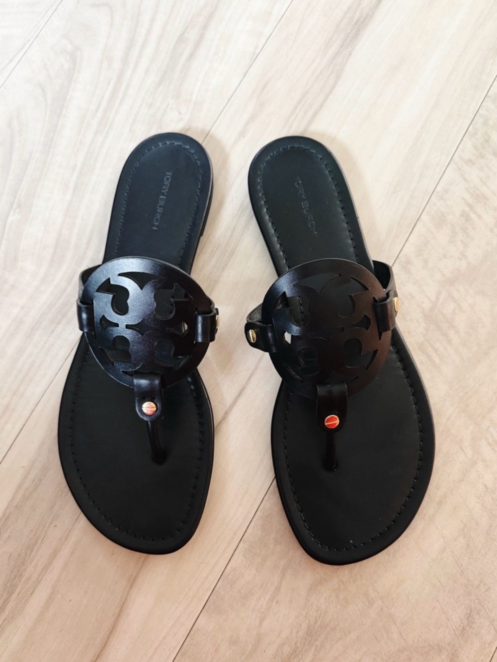 Tory Burch MILLER black SANDAL - Picture 6 of 9